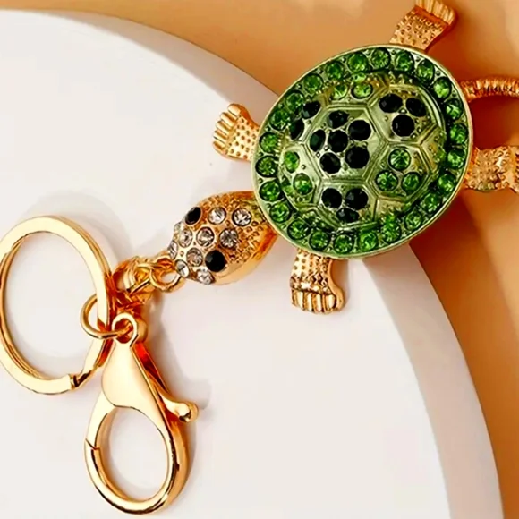 Turtle Keychain/Purse Charm - Picture 2 of 6